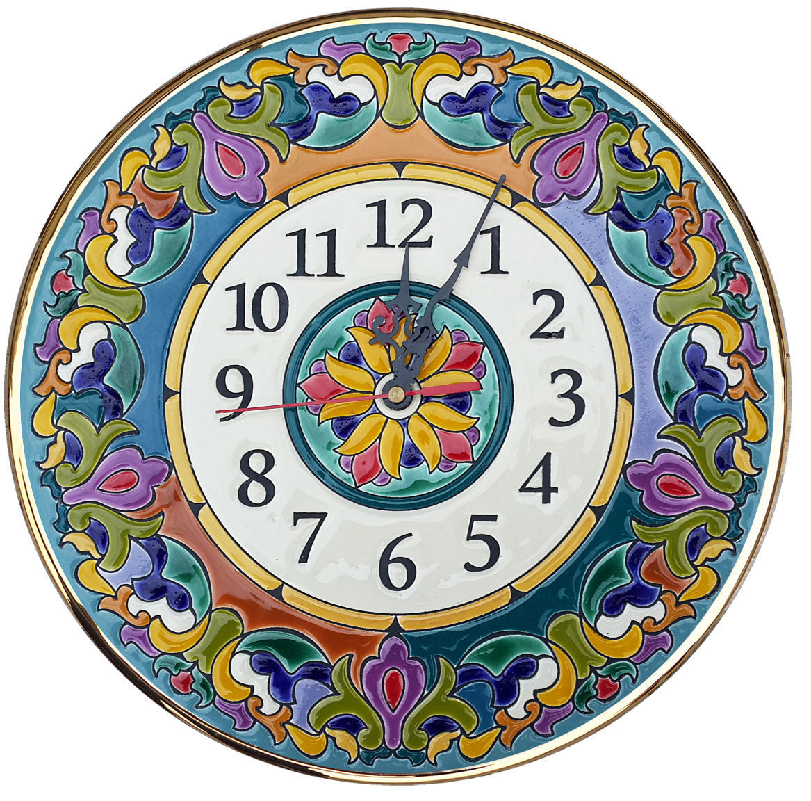 clocks, decorative,ceramic,round – купить на Ярмарке Мастеров ...