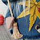 Гномик Гномочка Ведьмочка Интерьерная игрушка Гном ручной работы. Интерьерная кукла. Гномы Игрушки Аксессуары Декор. Ярмарка Мастеров.  Фото №5