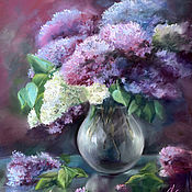 Картины и панно handmade. Livemaster - original item Pictures: The smell of lilacs. Original. Pastel. Handmade.