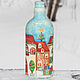 Бутылка Зимний городок, Новогодние сувениры, Москва,  Фото №1