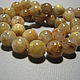 Rutilated quartz beads 10 mm. Beads1. Elena (luxury-fittings). Online shopping on My Livemaster.  Фото №2