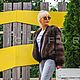 Бомбер с соболем. Шубы. Rich furs (Richfurs). Интернет-магазин Ярмарка Мастеров.  Фото №2
