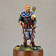 Prince Svyatoslav. 10th century. Tin soldiers. Collapsible, Model, Kursk,  Фото №1