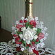 Order Wedding white-and-red kit with handmade flowers. Anghelina Kodryan. Livemaster. . Sets accessories Фото №3