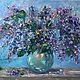 The author's painting 'Lilac', 40h60. Pictures. Svetiten. Online shopping on My Livemaster.  Фото №2