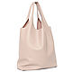 Shopping Bag Pink Women's Bag Made of leather Bag String Bag T-shirt Bag, Shopper, Moscow,  Фото №1
