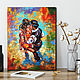 Tango dance for two oil painting on canvas. Pictures. Vladyart. My Livemaster. Фото №4