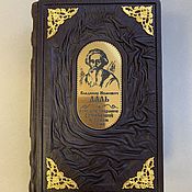 Сувениры и подарки handmade. Livemaster - original item vladimir dahl: Proverbs of the Russian people (leather gift book). Handmade.