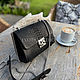 Handbag made of Python skin. Classic Bag. exotiqpython. Online shopping on My Livemaster.  Фото №2