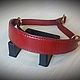 Order Collar-herring for dogs of genuine leather. AshotCraft. Livemaster. . Dog - Collars Фото №3