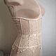 Прозрачный кружевной бельевой корсет. Корсеты. Shi Corset (Анна). Ярмарка Мастеров.  Фото №6