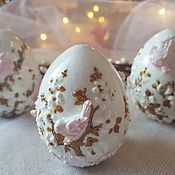 Сувениры и подарки handmade. Livemaster - original item Easter eggs: Easter gift set Birds on a branch. Handmade.