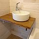 Order The countertop in the bathroom. Mitkin_workshop. Livemaster. . Furniture for baths Фото №3