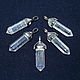 Подвески-кристаллы `ПУЛЯ` из натурального горного хрусталя купить в магазине vsedlabiju