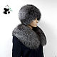 Fur detachable collar boa Fox fur. Art. TK-319. Collars. Mishan (mishan). My Livemaster. Фото №4