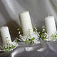 Wedding candle 'lilies', Wedding Candles, Moscow,  Фото №1