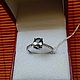 Кольцо с природным танзанитом без обработки 1.55ct, 925. Кольца. OLVIKSOL JEWELRY STORE. Ярмарка Мастеров.  Фото №5