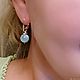 Earrings with citrine. Earrings. ELENA KARPOVA. My Livemaster. Фото №4