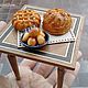 1 12 scale miniature - Russian pies for dollhouse miniature, Doll food, Schyolkovo,  Фото №1