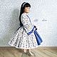 Платье " Княжна". Платье. Little___dress. Ярмарка Мастеров.  Фото №4