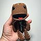 Sackboy Lbp. Мягкие игрушки. City-нити_161. Ярмарка Мастеров.  Фото №9