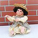 Collectible porcelain doll, Hard work pays off, Vintage doll, Munich,  Фото №1