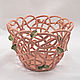 Pots for orchids Ashes of roses and leaves. Pots1. Elena Zaychenko - Lenzay Ceramics. Online shopping on My Livemaster.  Фото №2