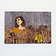 The painting on wood 50x75sm "Lilu", Pictures, Moscow,  Фото №1