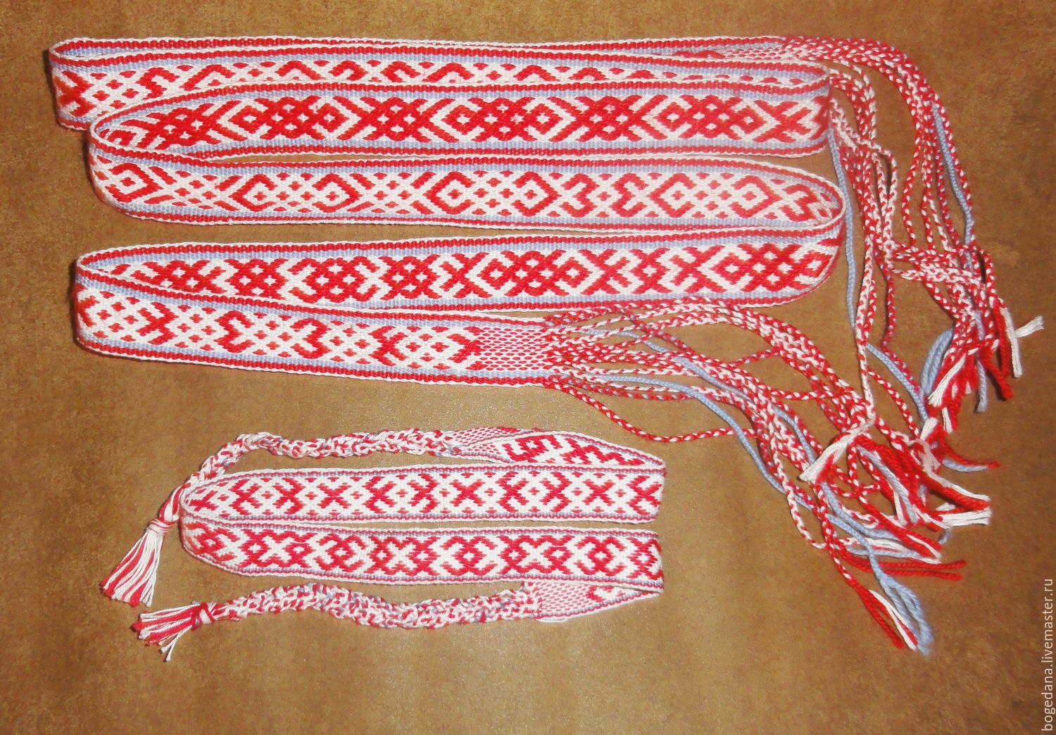 Белорусские тканые пояса