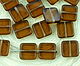 Cut 10pcs 10mm table flat Topaz. Beads. CzechBeadsExclusive. Online shopping on My Livemaster.  Фото №2