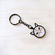 Keychain Cat red color. Key chain. fiorellino. Online shopping on My Livemaster.  Фото №2