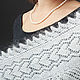 Order Downy shawl in white with pattern. Dom-puha (dom-puha). Livemaster. . Shawls Фото №3