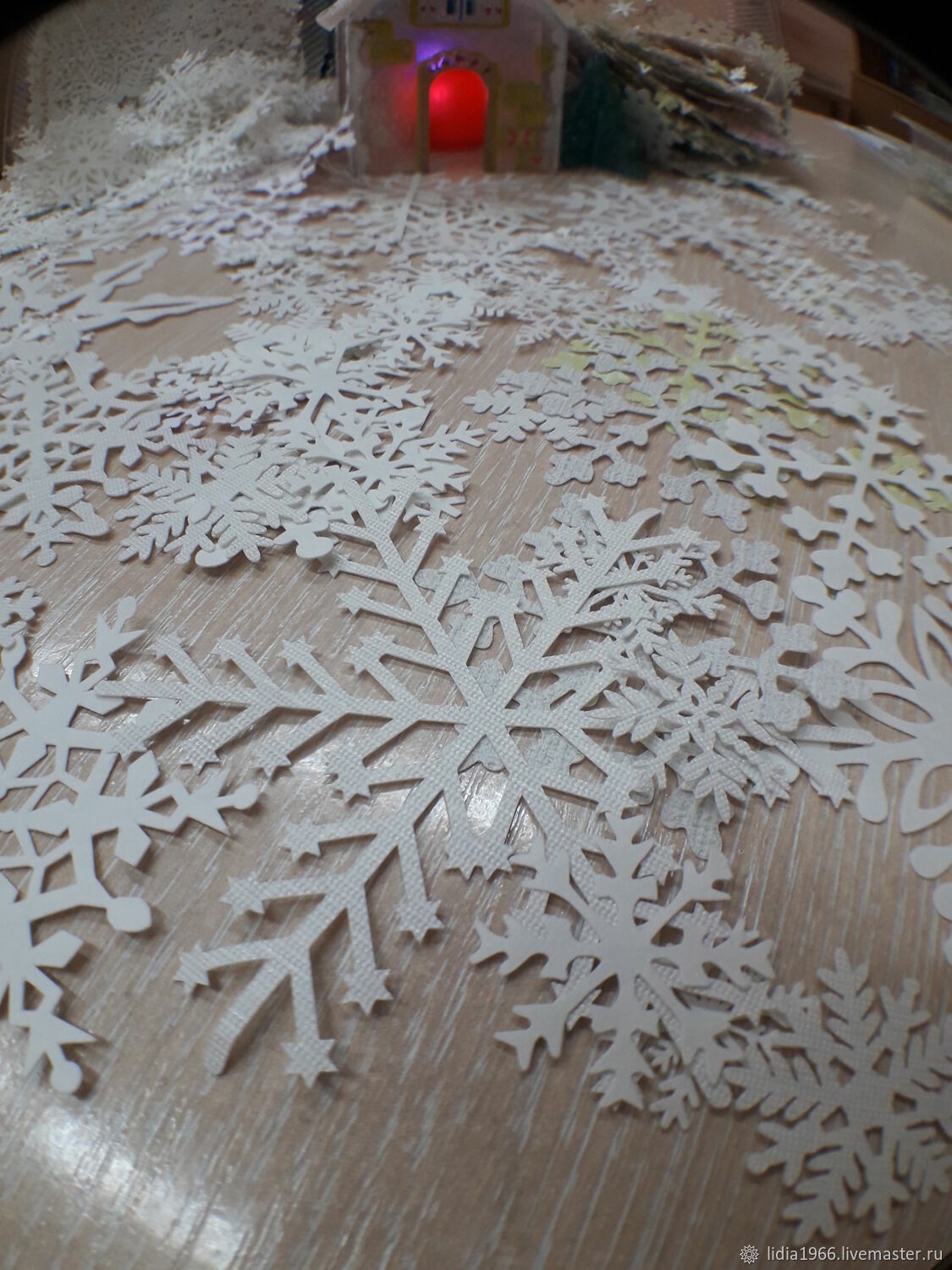 Снежинки из бумаги (НАБОР) в интернет-магазине на Ярмарке Мастеров ...