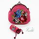 Bag with clasp: Pink set with lilies of the valley, Clasp Bag, Moscow,  Фото №1