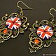 Стимпанк серьги 2 варианта "Earrings Steampunk" из бронзы, Украшения субкультур, Саратов,  Фото №1