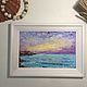 Copy of Copy of Sailboat Painting Original Art Seascape Small Art 4". Pictures. katbes. My Livemaster. Фото №4