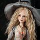 Ведьмочка Элис. Интерьерная кукла. Анна Фадеева (rifania-dolls). Ярмарка Мастеров.  Фото №4