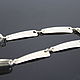 Minima Series Arc necklace in ASH0016 combination silver. Necklace. Sunny Silver. My Livemaster. Фото №5