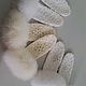 Mittens, Wedding gloves, Bridal mittens, Gloves with fur, Mittens, Moscow,  Фото №1