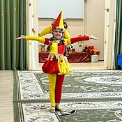Одежда детская handmade. Livemaster - original item Carnival costume: harlequin, clown, columbine, buffoon.. Handmade.