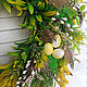 READY-made Wreath on the door 'Spring-Summer'. Wreaths. Zuli. My Livemaster. Фото №4