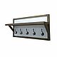 Order Wall-mounted clothes hanger with shelf Aden Mini. vasilevworkshop. Livemaster. . Hanger Фото №3