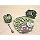 Sugar bowl with spoon Pansy. Sugar Bowls. Elena Zaychenko - Lenzay Ceramics. My Livemaster. Фото №6