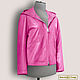 Order Sport jacket made of genuine leather/suede (any color). Elena Lether Design. Livemaster. . Outerwear Jackets Фото №3