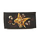 Medium leather bag 'Goldfish' wallet as a gift. Classic Bag. Pelle Volare. My Livemaster. Фото №6