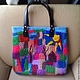 Bag of felt based on 'Spring' for Svetlana. Classic Bag. Nadia I (Magic wool). Online shopping on My Livemaster.  Фото №2
