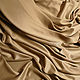 Однотонная Ткань для штор карамельного цвета. Саржа.Шторы, Шторы, Пушкино,  Фото №1