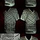 100% lino .Camiseta de los hombres 'Rincón de rusia'. T-shirts and undershirts for men. Exclusive linen jersey from Elena. Ярмарка Мастеров.  Фото №6