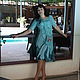 Felted dress 'beautiful sea'. Dresses. Welcome (marinakazarina). Online shopping on My Livemaster.  Фото №2
