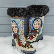 Обувь ручной работы handmade. Livemaster - original item Valenki 